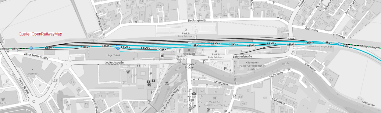 Mündlichen Verhandlung | Elektrifizierung der ÖBB-Strecke Mogersdorf Staatsgrenze – Graz Hbf
