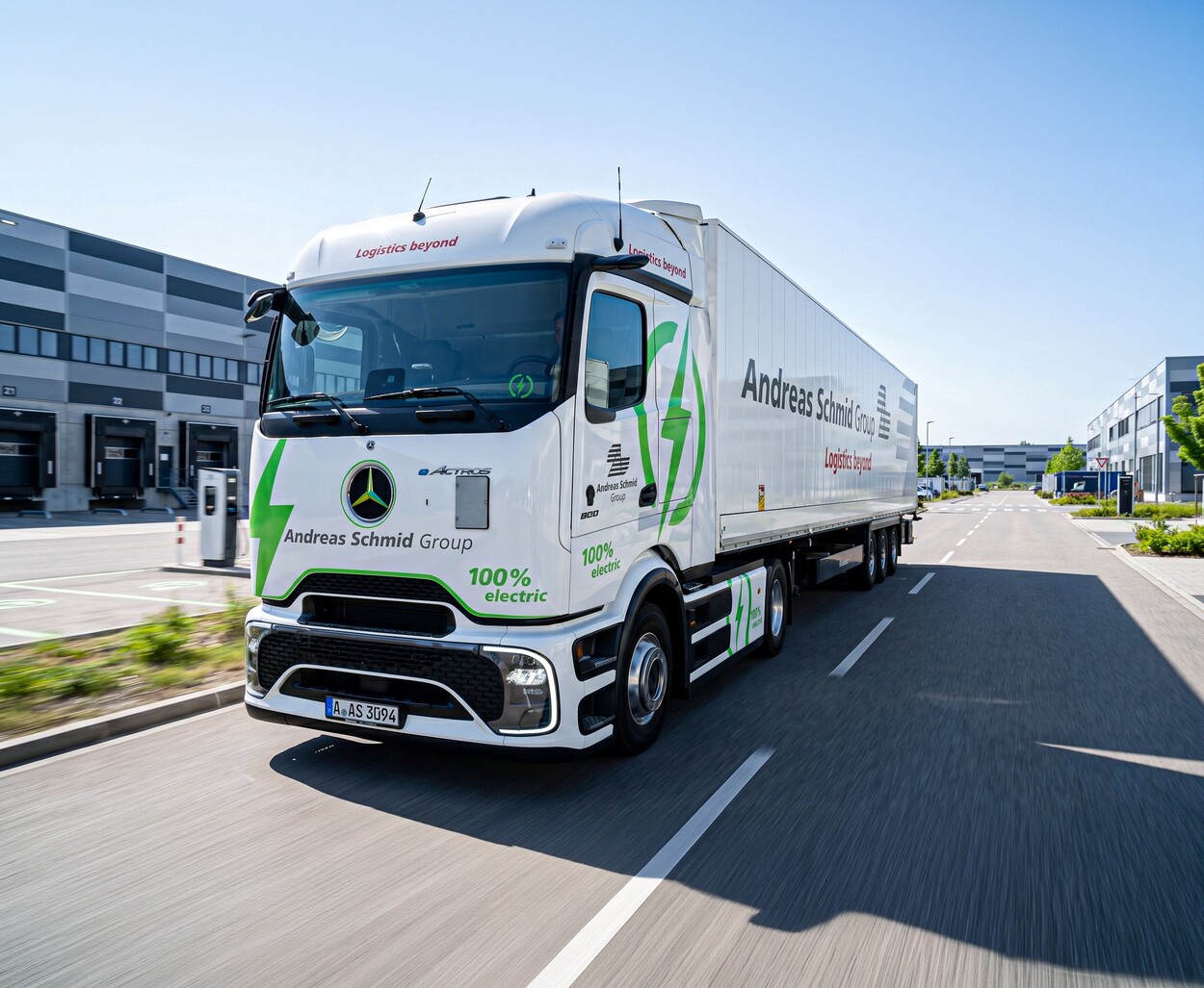Andreas Schmid Group bringt E-Lkw wirtschaftlich in den Regelbetrieb