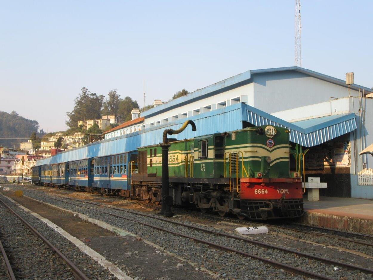 Nilgiri Mountain Railway, Flachstrecke