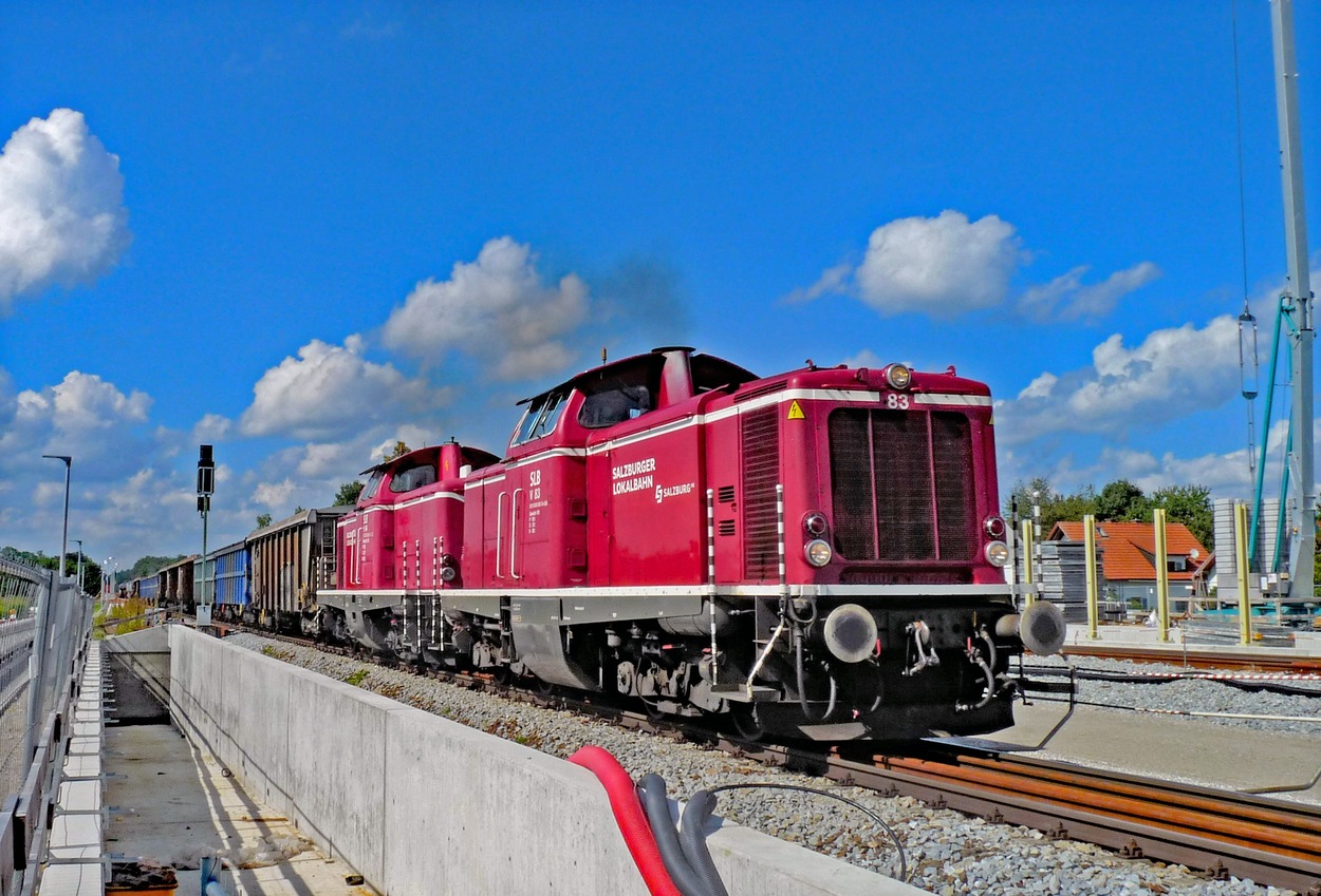 SLB Güterverkehr Salzburger Lokalbahnen Normalspur