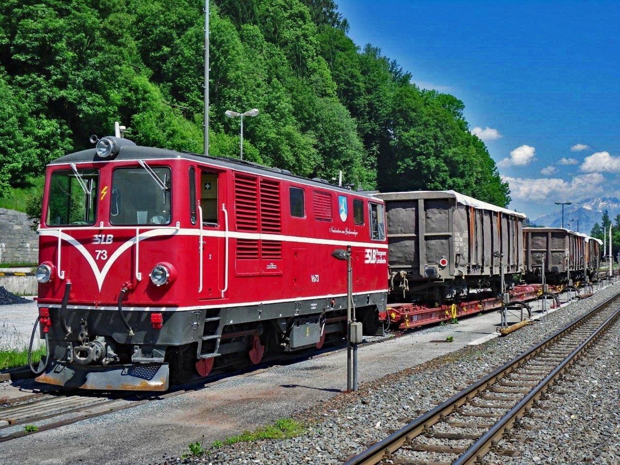 SLB-Güterverkehr auf der Pinzgauer Lokalbahn