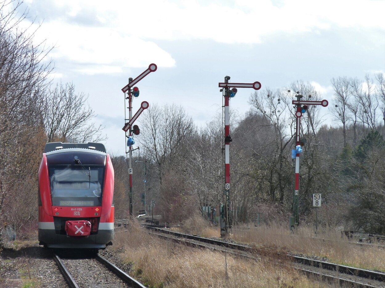 Die Reihe 640 auf "Durchreise"