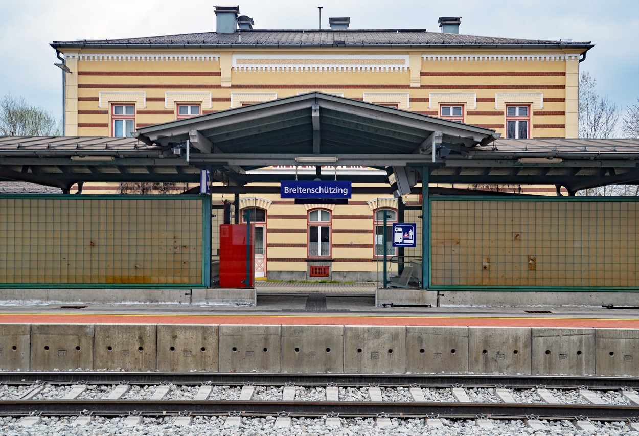 Bahnhof Breitenschützing historisch wertvolles Gebäude