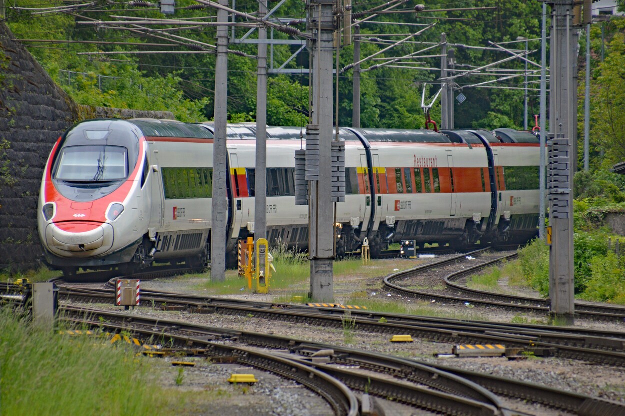 SBB Pendolino zu Besuch in Feldkirch