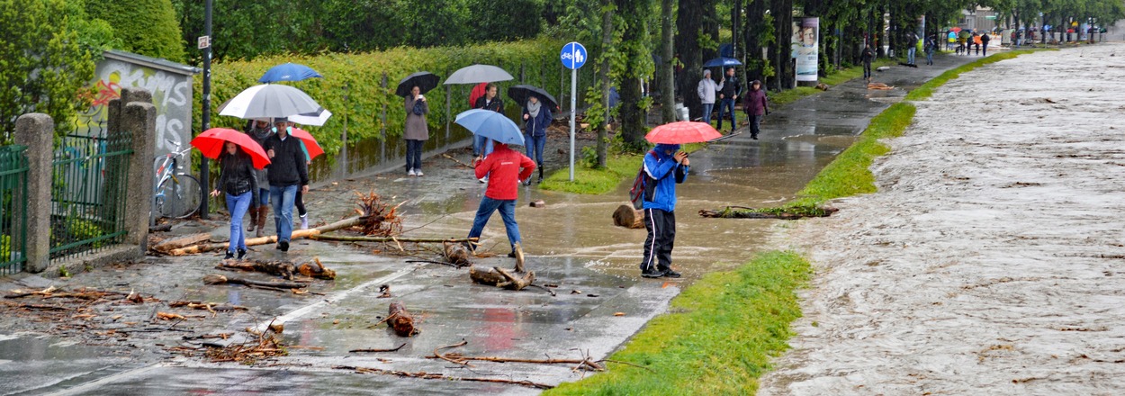 Hochwasser Salzburg 2. Juni 2013