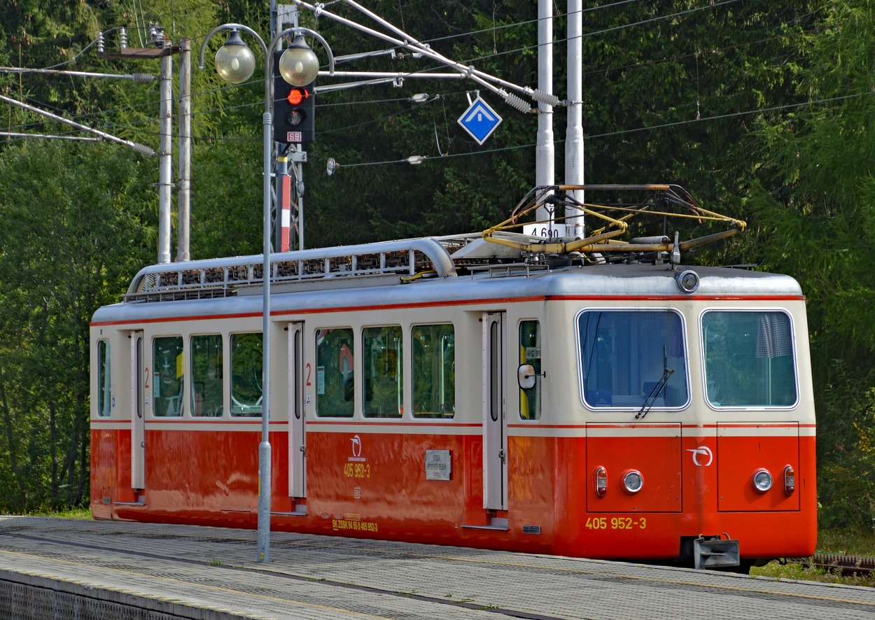 Tschirmerbahn. Csorba-Bahn, Zahnradbahn Štrba–Štrbské Pleso