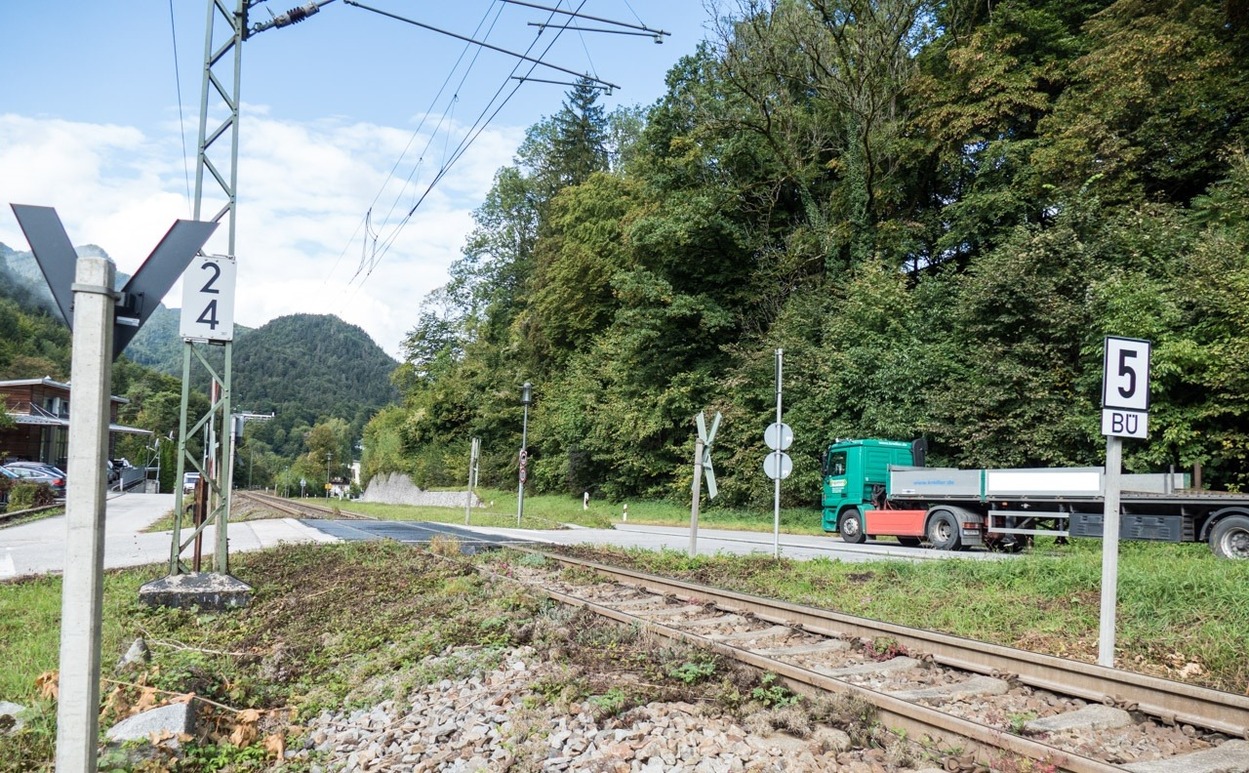 Haltepunkt Bayerisch Gmain – neu gebaut, aber die Zukunft verbaut?