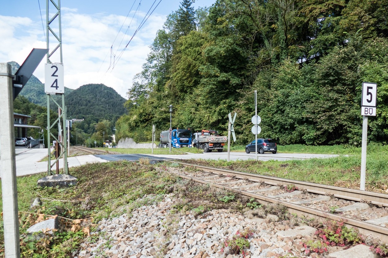 Haltepunkt Bayerisch Gmain – neu gebaut, aber die Zukunft verbaut?