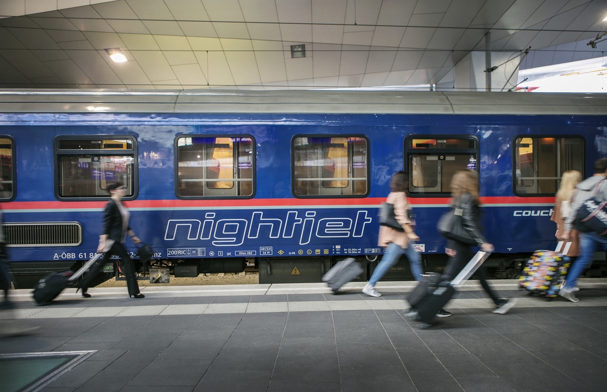 ÖBB Pressefoto - Thema: Nightjet