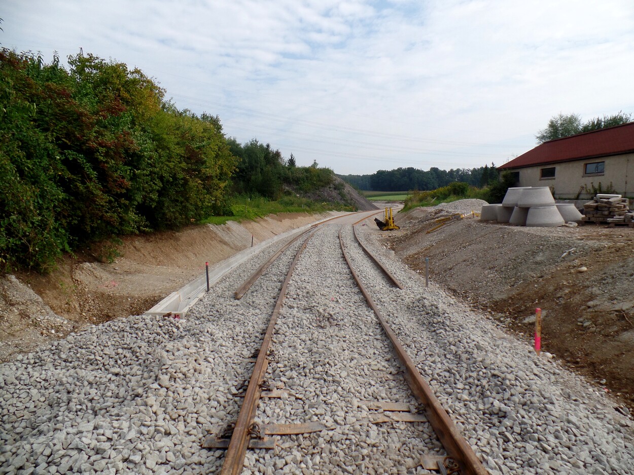 Salzburger Lokalbahn - Haltestelle Trimmelkam